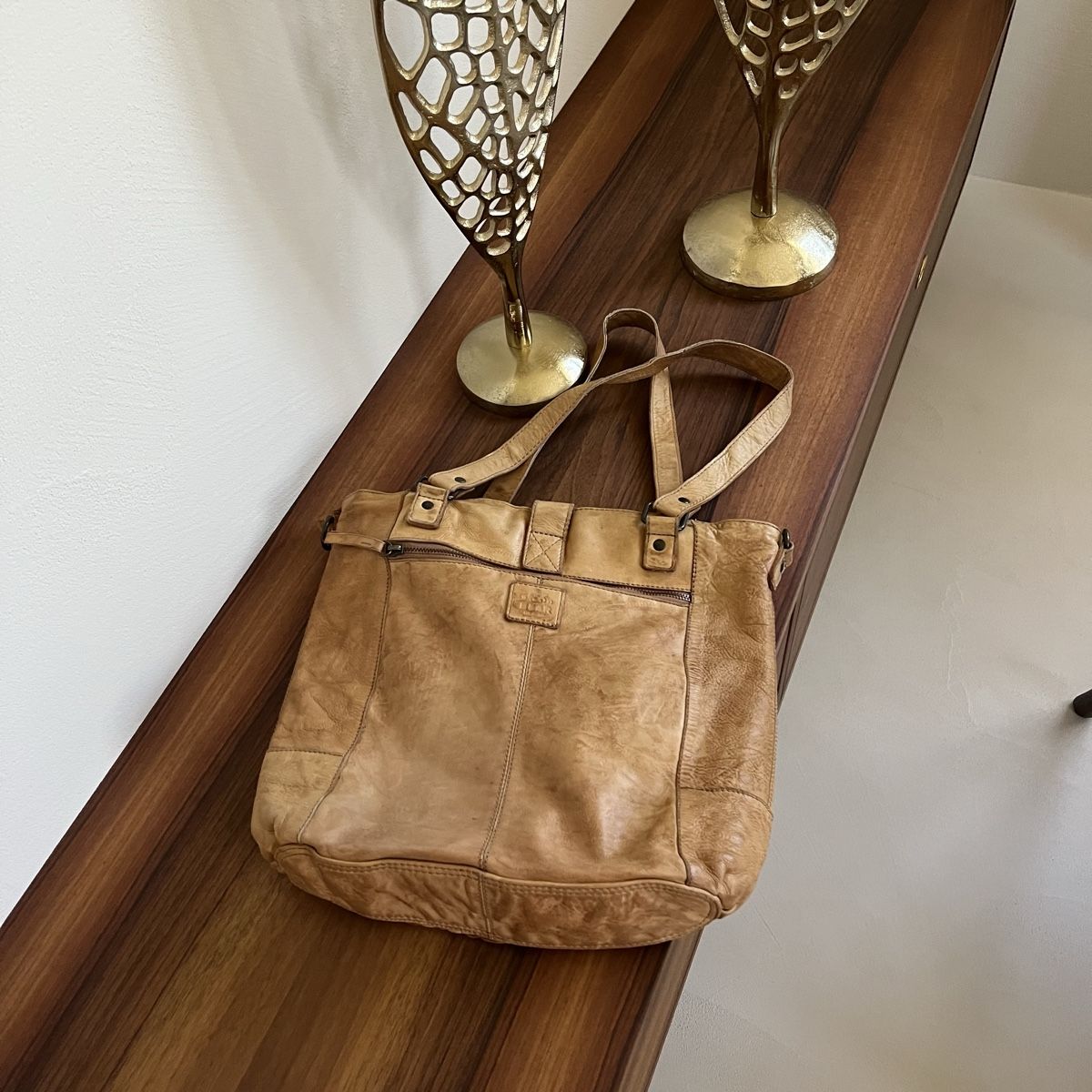 Borse: Tasche Leder Ledertasche geflochten – Usato da Buochs venduto da charlie18 1
