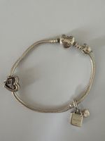 armband 925 silber pandora, 21.9gr. D60mm (40)