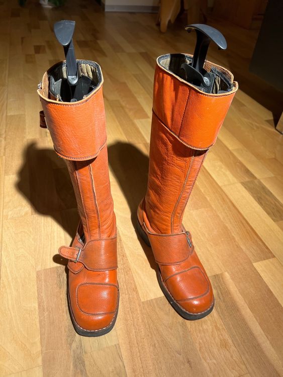 motorradstiefel vintage