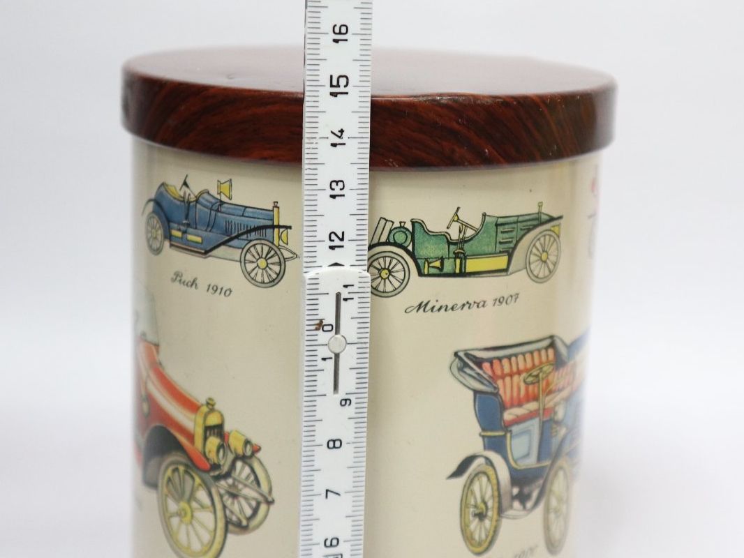 Barattoli: Vintage Blechdose Oldtimer Adler Turicum Puch Minerva Opel – Usato da Eschenbach SG venduto da Astalavista 5