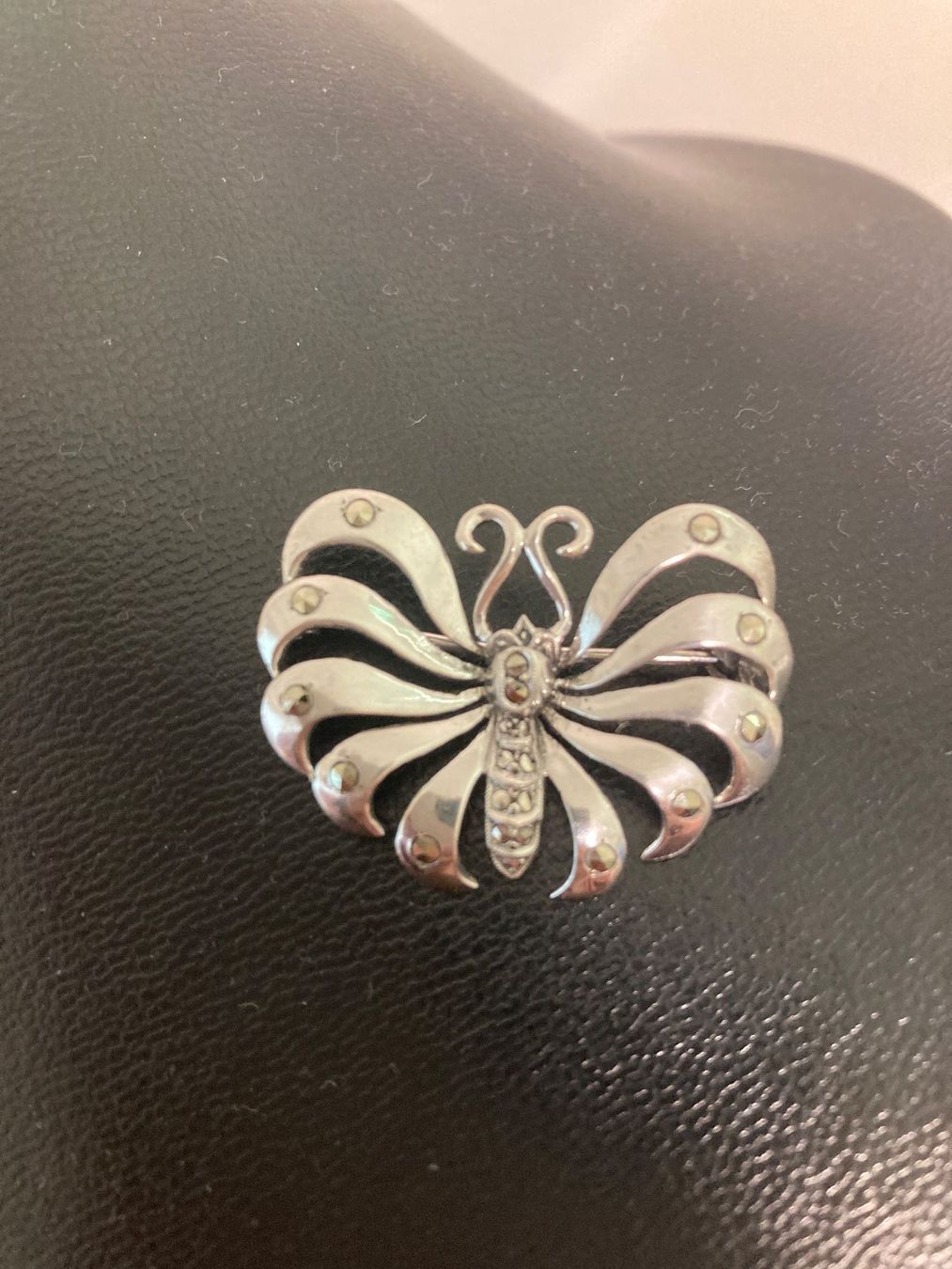 Spille & Fermagli: Brosche, 800  Silber Schmetterling – Usato da Oberägeri venduto da Vargo11 1