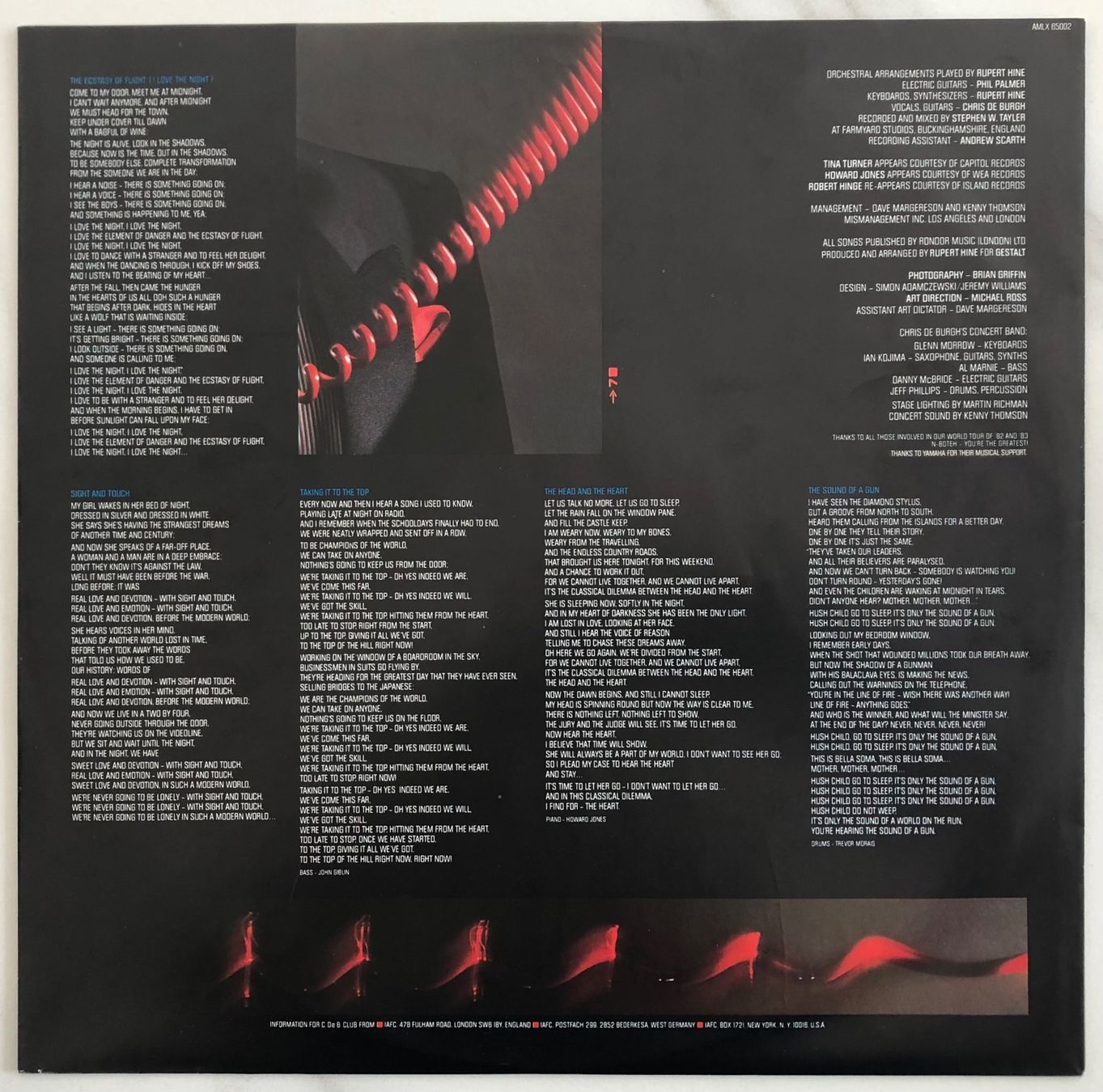 Dischi in vinile: CHRIS DE BURGH - MAN ON THE LINE – Usato da Poliez-Pittet venduto da Newtown-Records 2