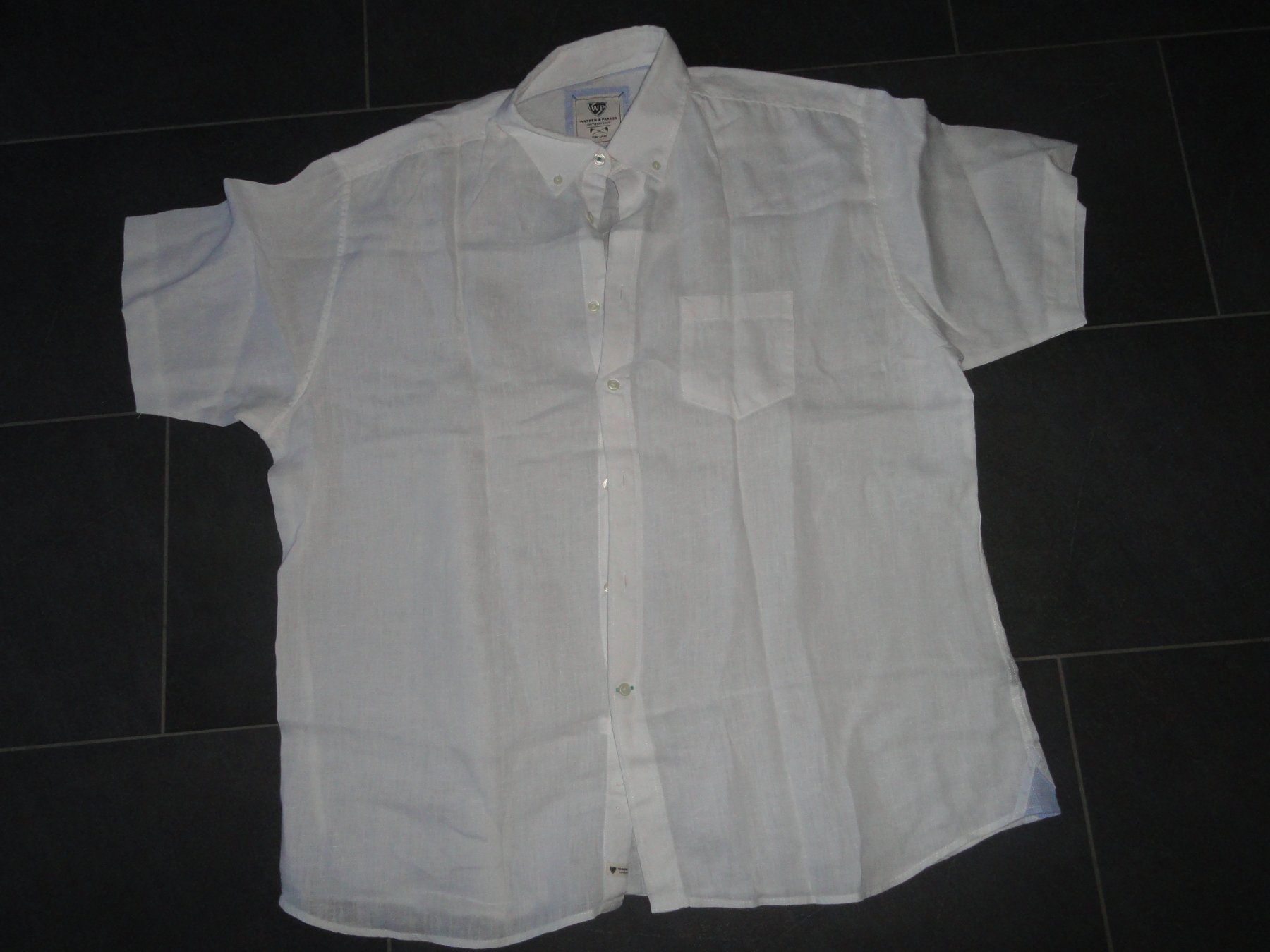 Camicie: WARREN & PARKER LEINEN HEMD GR. XL *** – Usato da Uetendorf venduto da bibibop