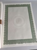Aktienzertifikat Wertschriften Papier