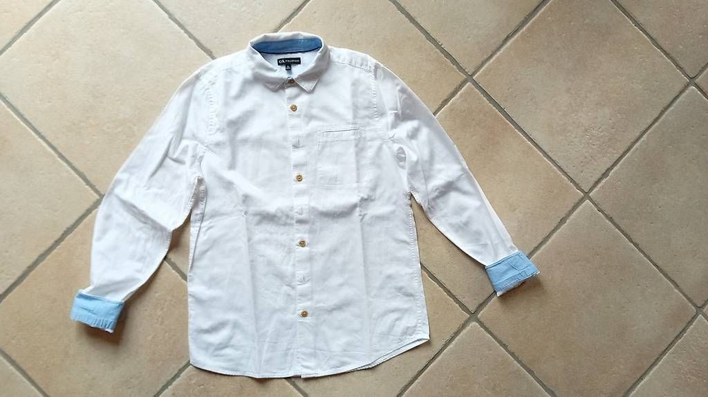 C&A Hemden, T-Shirts & Polos: Chemise blanche manches longues / 152 – Gebraucht aus Juriens von Twist03
