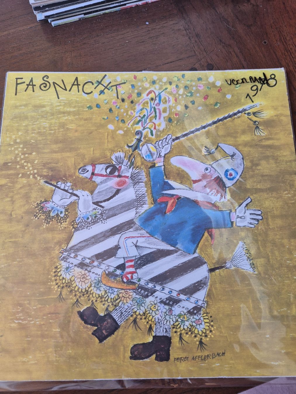 Dischi in vinile: Fasnachtsplatte Basel 1978 - E Schääse blybt e Schääse! – Usato da Grandval venduto da JeroenK