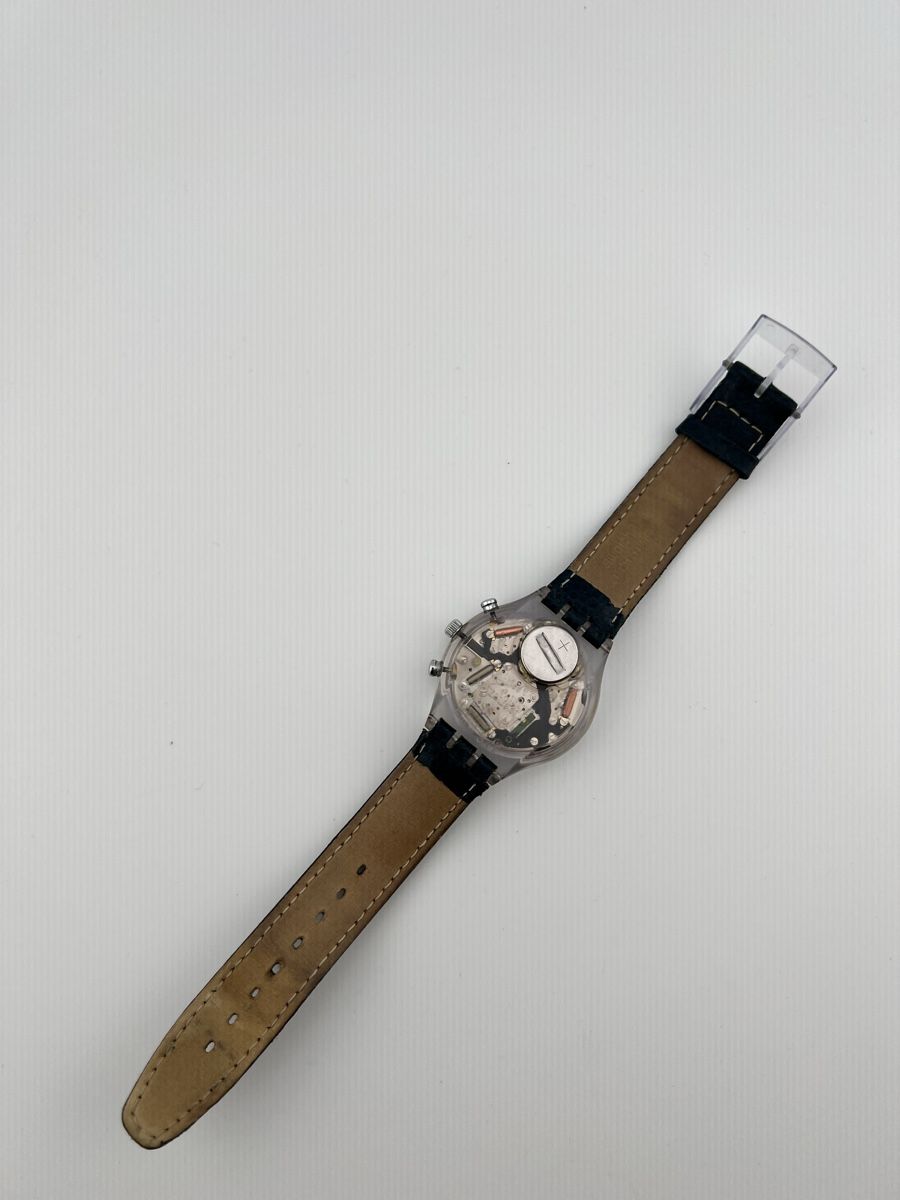 Swatch Orologi: Swatch chronographe Grenntic 1992 SCV 100 – Usato da Biel/Bienne venduto da Olin.ka 4