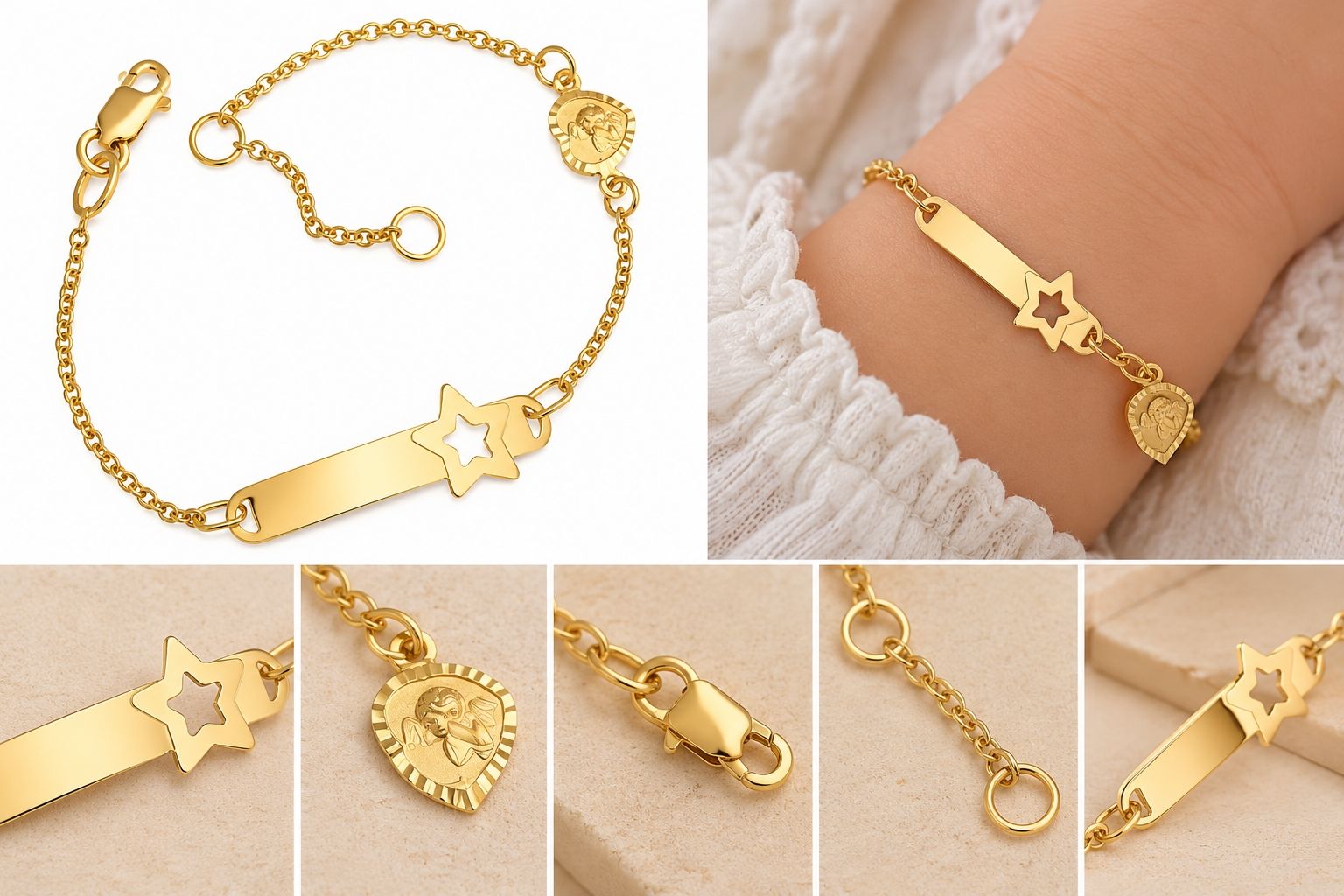 Bracciali & Braccialetti: 9k Echtgold Armband s – Nuovo e nell'imballaggio originale da Hemmental venduto da MeinGold1 1