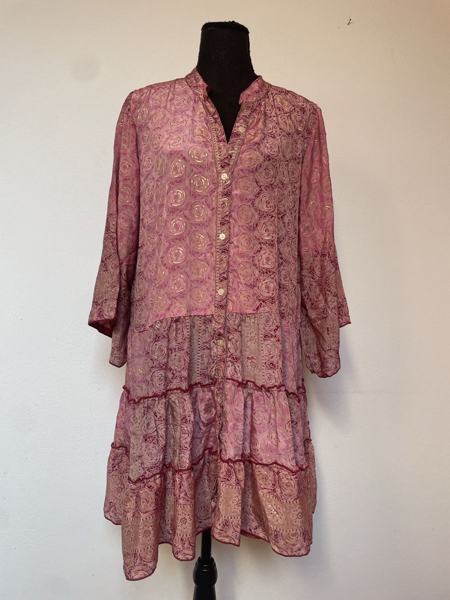 Tuniken: Boho Tunika / Kleid / Blusenjacke aus Seide – Neu (gemäss Beschreibung) aus Sigriswil von ck56 1