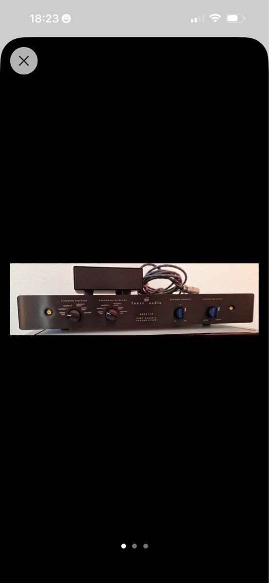 Amplificateurs: Forté audio nelson pass – D'occasion à Volketswil par Raffaele1975