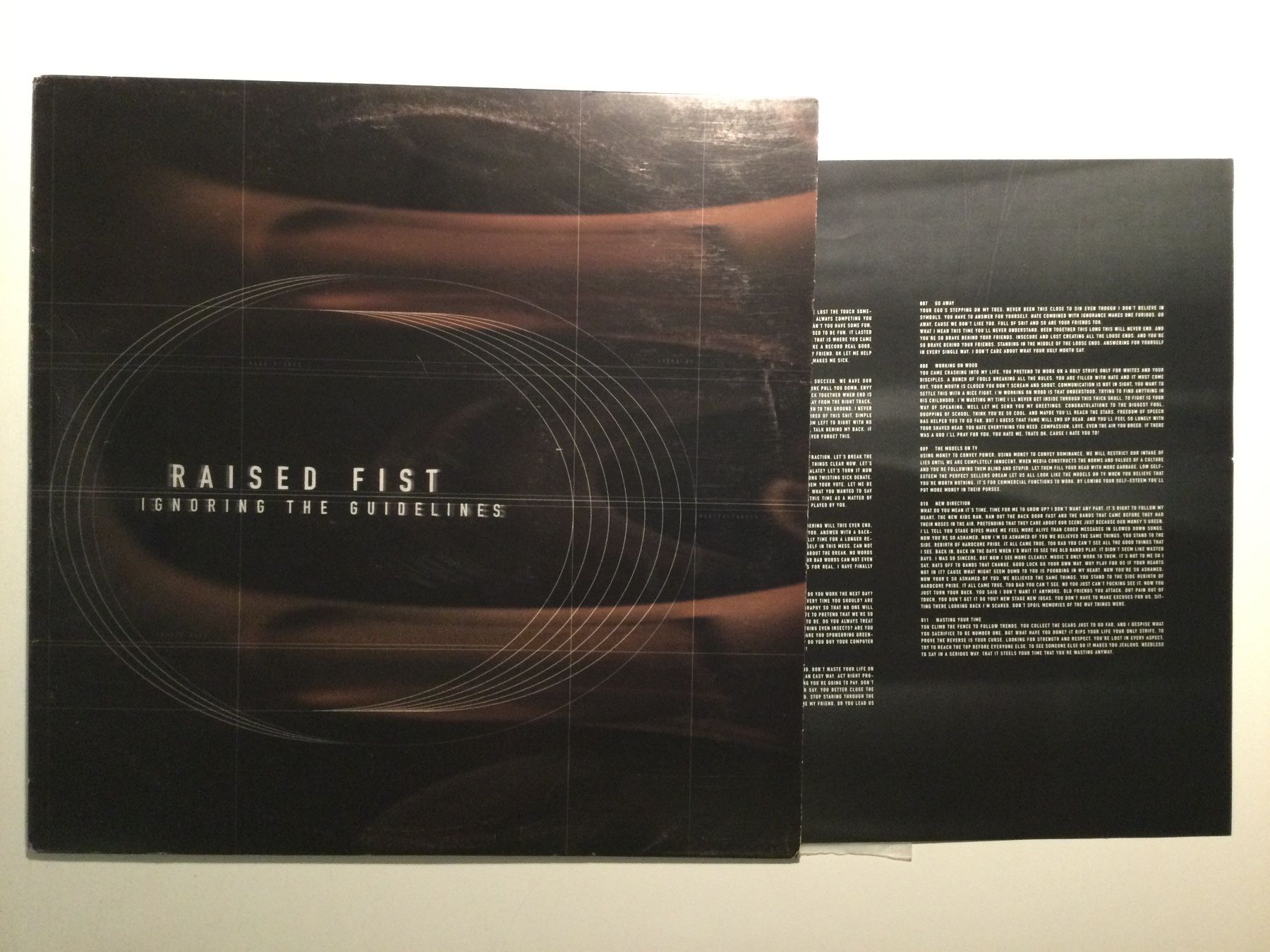 Dischi in vinile: Raised Fist LP - Ignoring The Guidelines – Usato da Gutenswil venduto da Hamzian