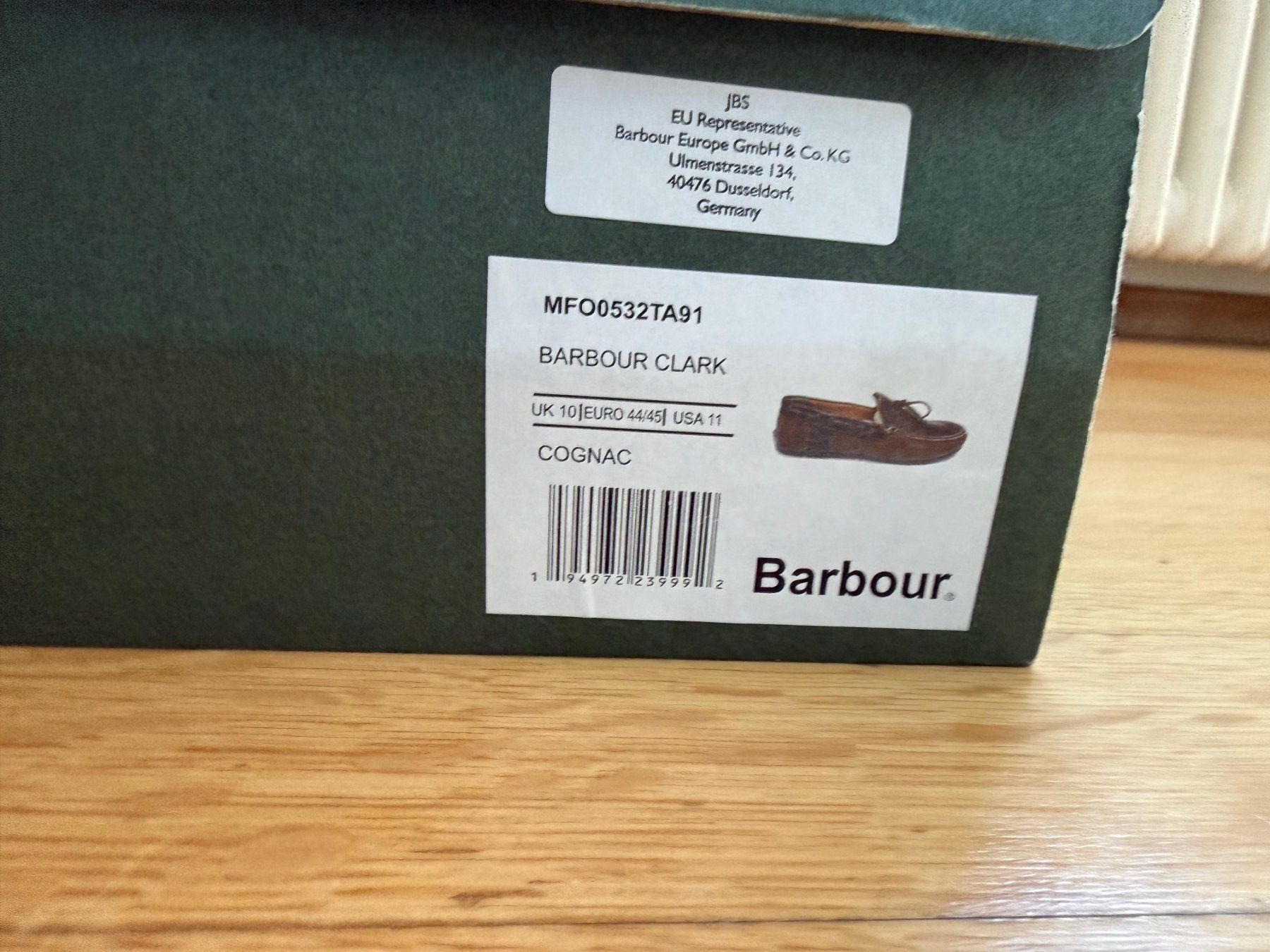 Barbour Scarpe da uomo: Barbour Clark Bootsschuh – Nuovo (secondo la descrizione) da Zürich venduto da pau_f5vh 5