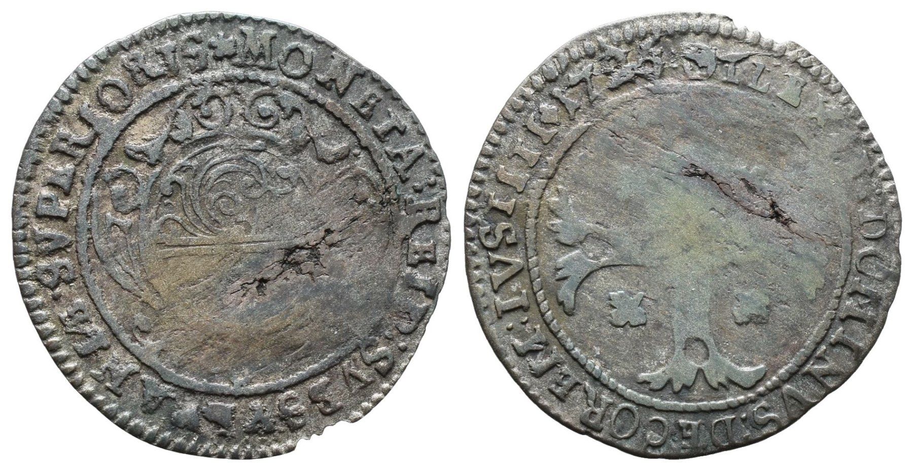 Tutti le monete: Obwalden Halbbatzen 1728  /2662 – Usato da Trimbach venduto da Solothurn1
