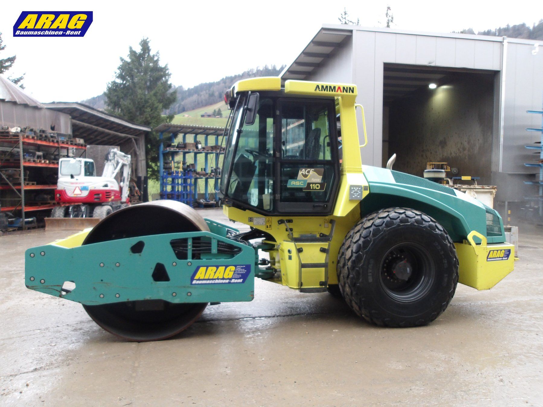 Alle Maschinen: Ammann ASC 110HX Walzenzug – Gebraucht aus Hasle LU von Arag08 1
