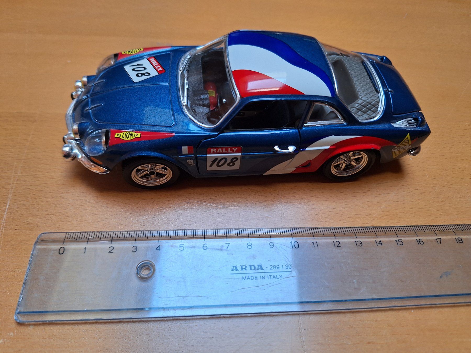 Renault Modellini d'auto: Modellauto Renault Alpine A110 Massstab 1/24 – Usato da Genolier venduto da Antoine30 2