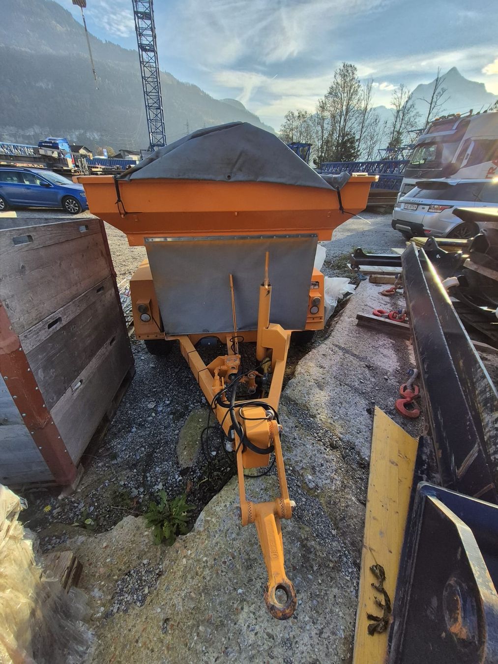 Boschung Tutte le macchine: Boschung Salzstreuer – Difettoso da Gommiswald venduto da ram_xqt8