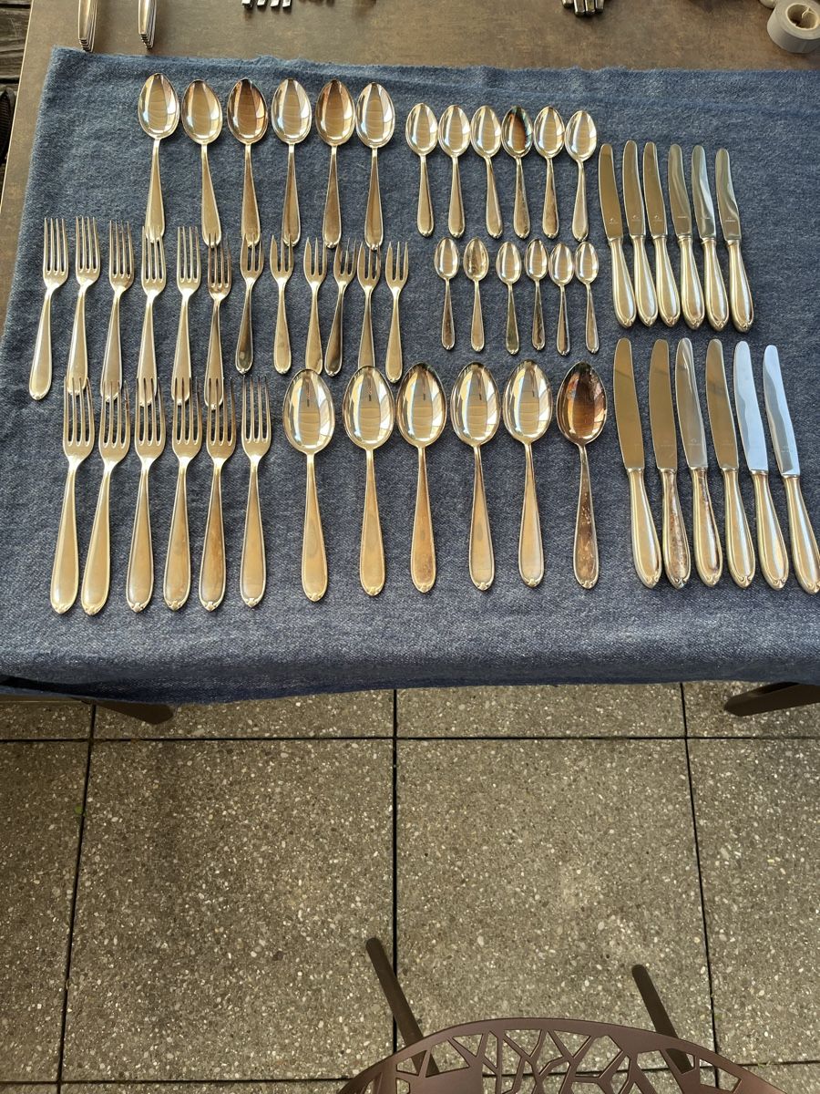 Couverts: Besteck Set Silber 90 Silberbesteck 54. Teilig  – D'occasion à Würenlos par Rekalo 4