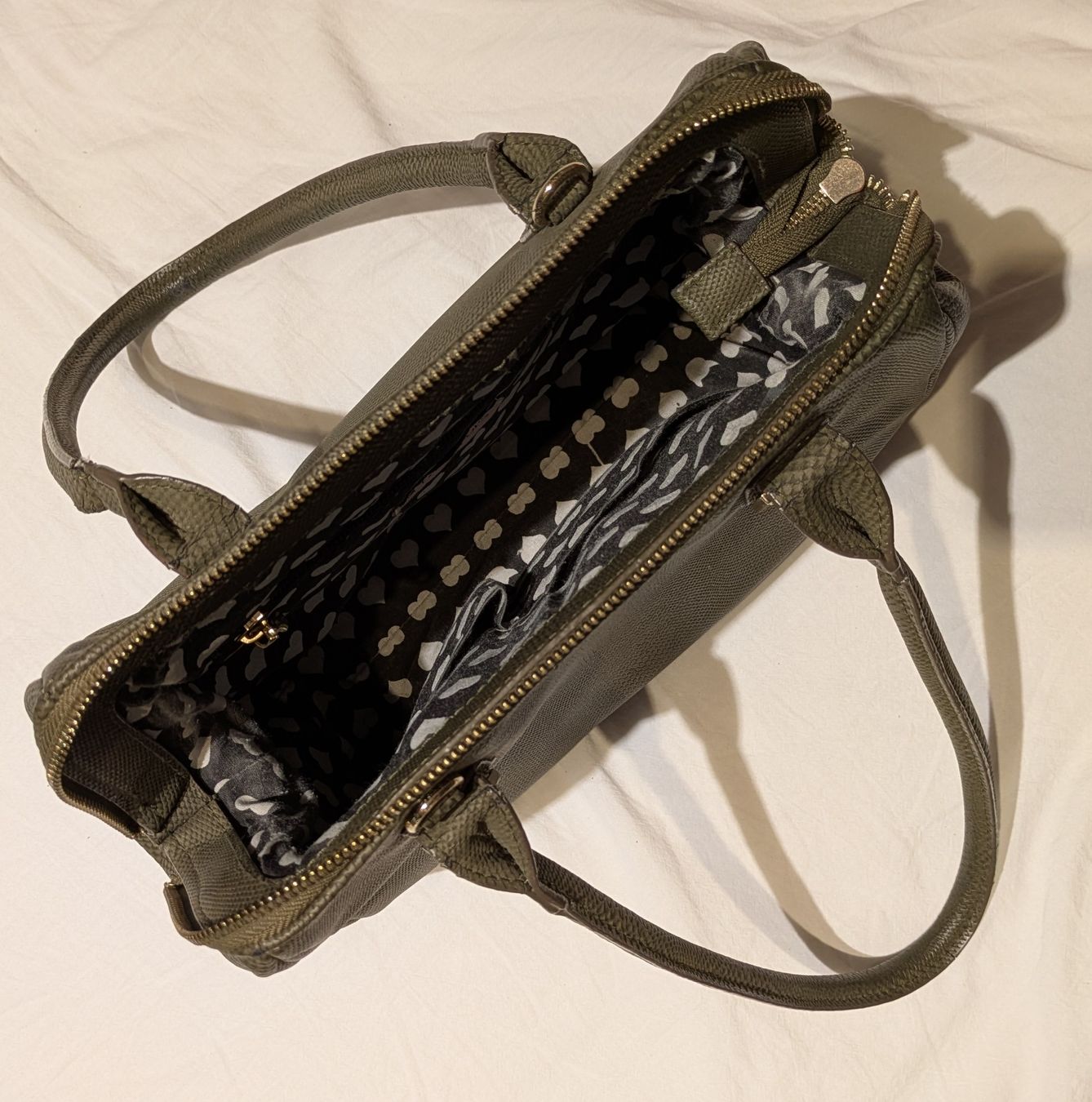 Taschen für Damen: Lollipops Handbag - Olive Green - Excellent Condition! – Gebraucht aus Zürich von Rissons 1