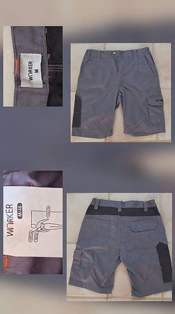 WORKER Herren Arbeits-Shorts / Cutters / Bermudas