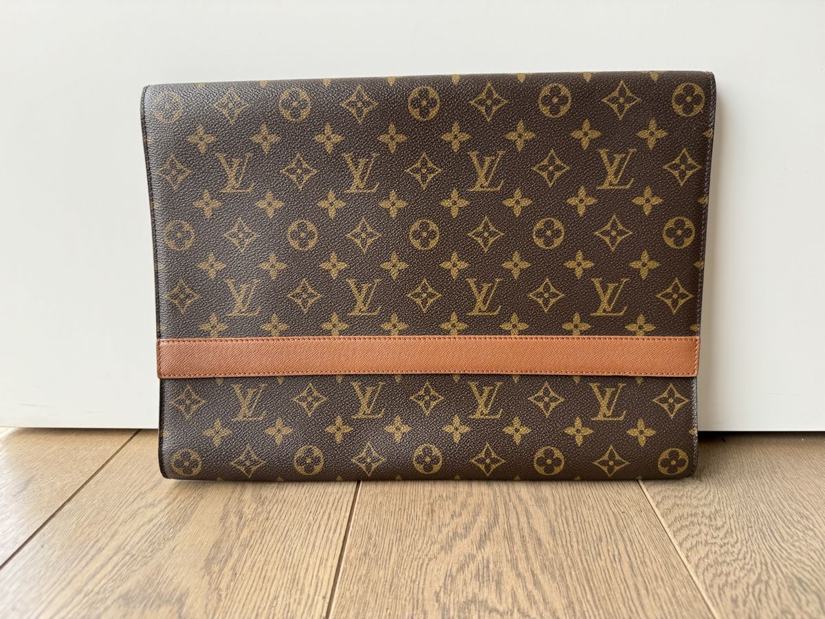 Louis Vuitton Borse: Vintage Louis Vuitton XL Monogramm Portfolio Mappe – Nuovo (secondo la descrizione) da Zürich venduto da z00mie
