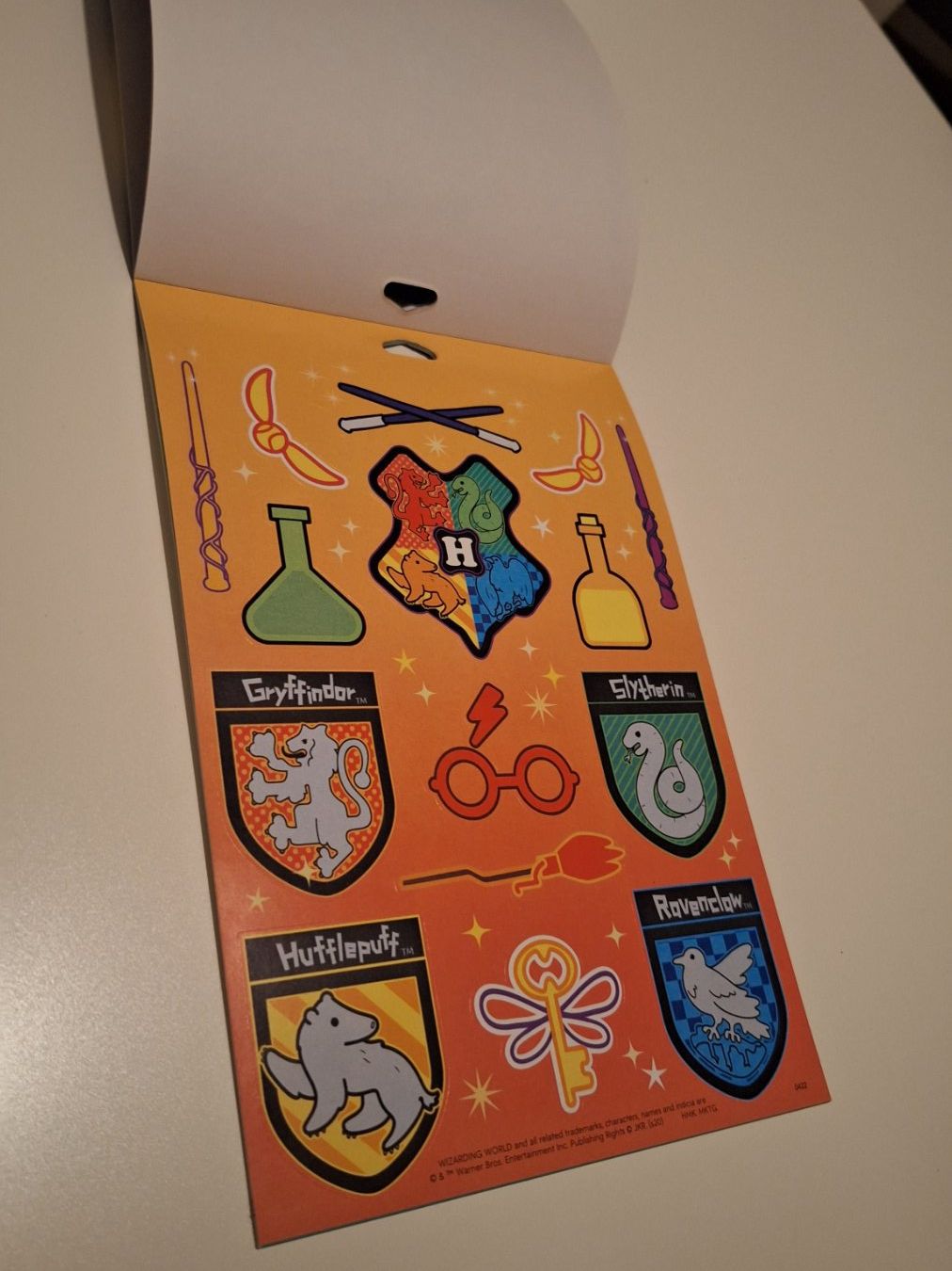 Sticker: Harry Potter Stickerheft Hallmark 6 Bogen – Nuovo e nell'imballaggio originale da Goldach venduto da Mischyta 2