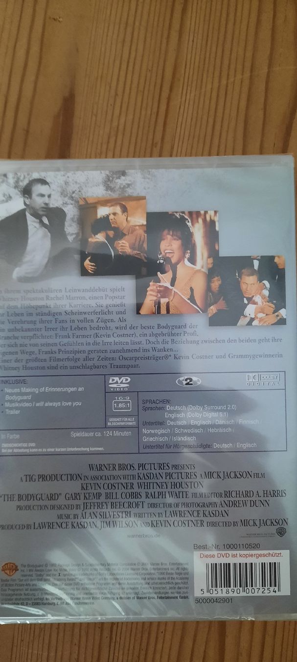 Tutti i DVDs: Bodyguard Special Edition DVD neu – Nuovo e nell'imballaggio originale da Konolfingen venduto da the_5fqm 1