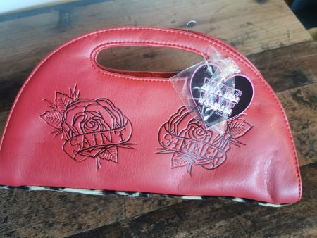 Lux de Ville Clutch rot *NEU* Saint Sinner Tattoo