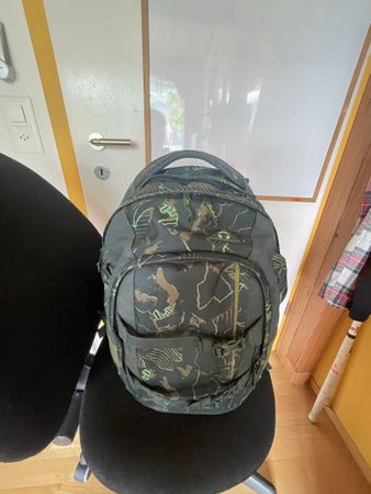 Satch Schulrucksack Grün