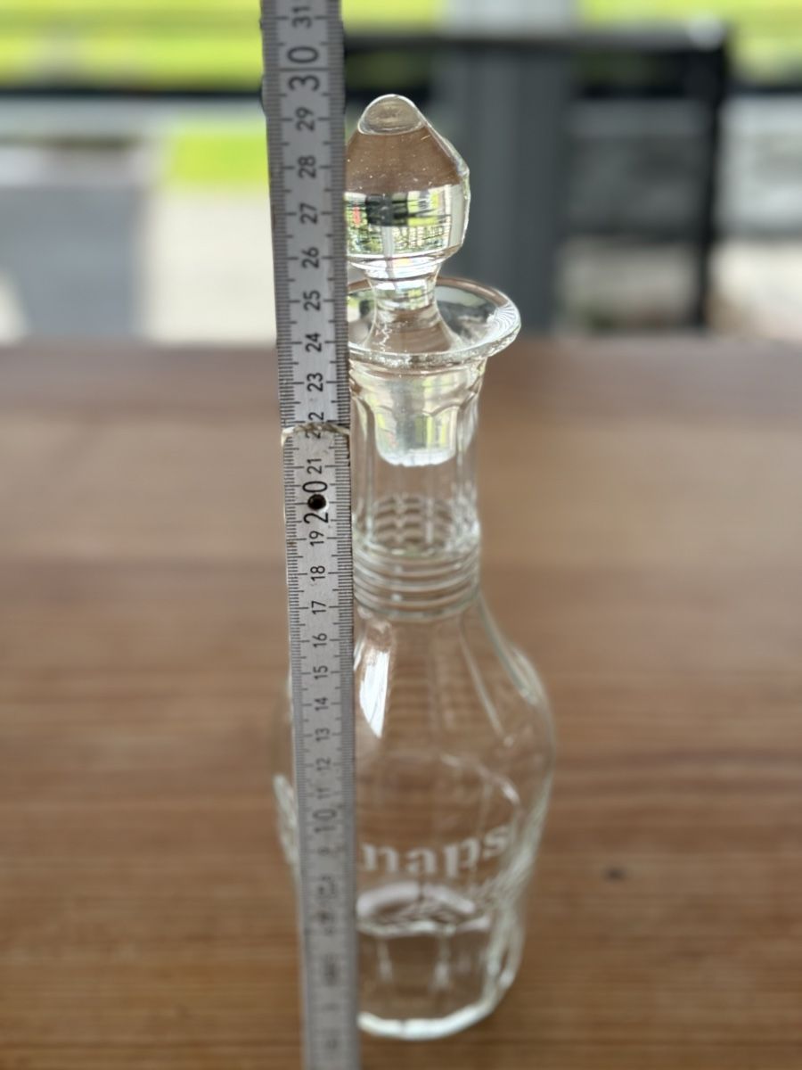 Caraffe: Schnapskaraffe Glaskaraffe Kristallkaraffe Glas Dekanter Sch – Usato da Lanzenhäusern venduto da Galaa 5