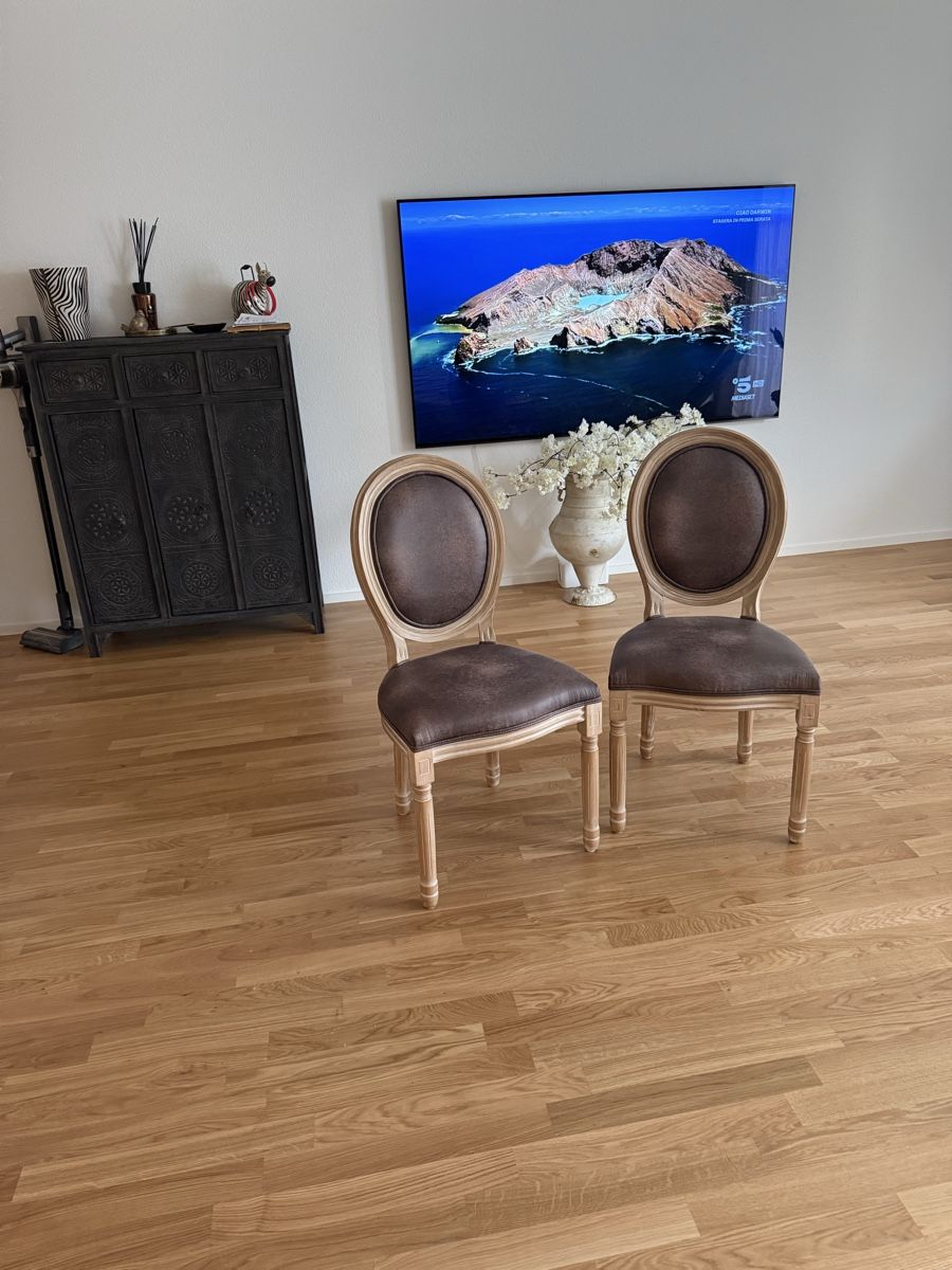 Stühle: 6 schöne Esszimmerstühle – Gebraucht aus Höri von Blumenfee