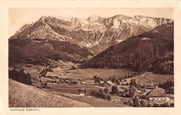 Gruss vom KURHAUS EIGENTAL - alte Panoramakarte