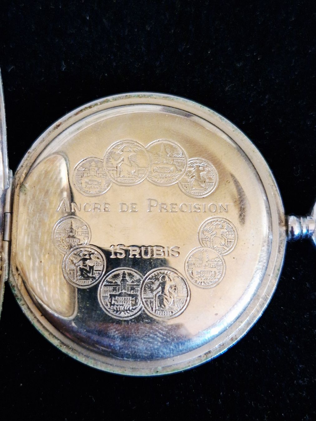 Orologi: Montre de poche mécanique "Précision" - Vintage – Usato da Undervelier venduto da Tufitufi7 4