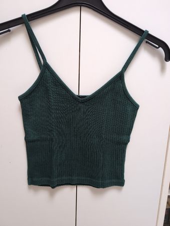 Canotta verde foresta Brandy Melville