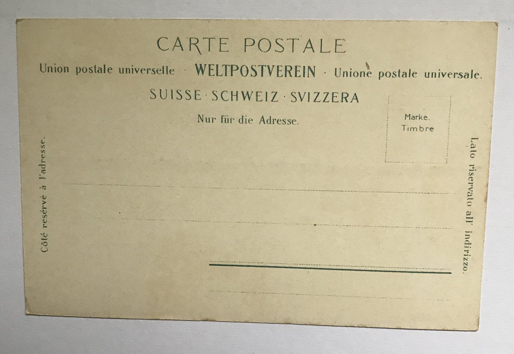 Cartoline postali: ALTE ANSICHTSKARTE BERN KINDERFRESSERBRUNNEN – Usato da Ostermundigen venduto da wini63 1