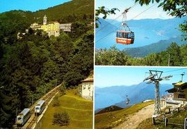 LOCARNO Funicolare Madonna del Sasso - Funivia Cardada