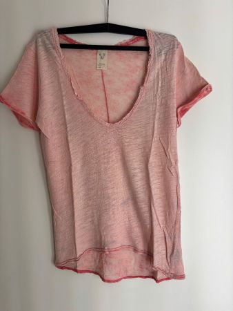 We the Free T-Shirt, Rosa, Grösse XS, Sommerlich leicht!