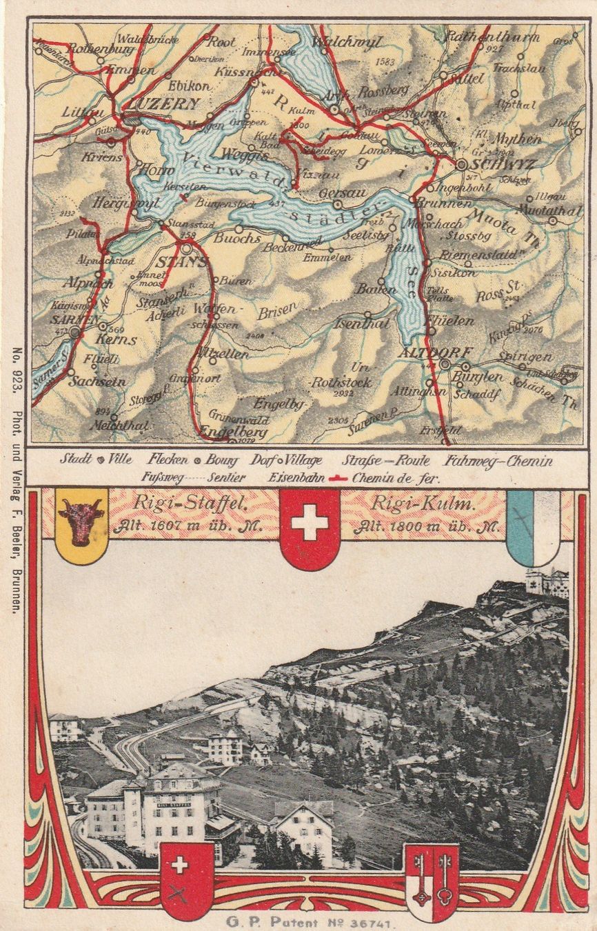 Cartes postales: Rigi Staffel – D'occasion à Rorschacherberg par fratovi2