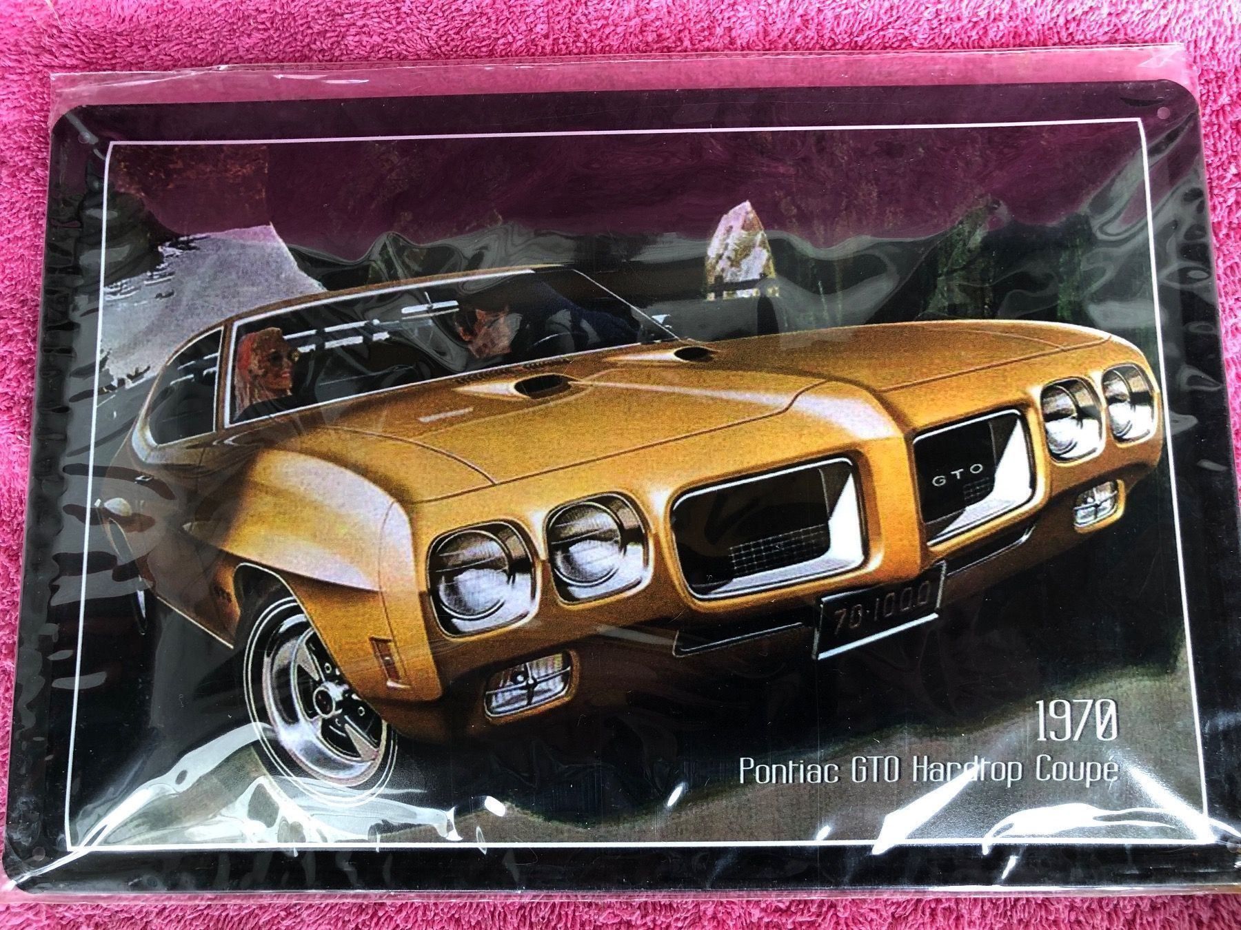 Insegne: Pontiac gto gm coupe Oldtimer v8 – Nuovo (secondo la descrizione) da Reinach AG venduto da rares75