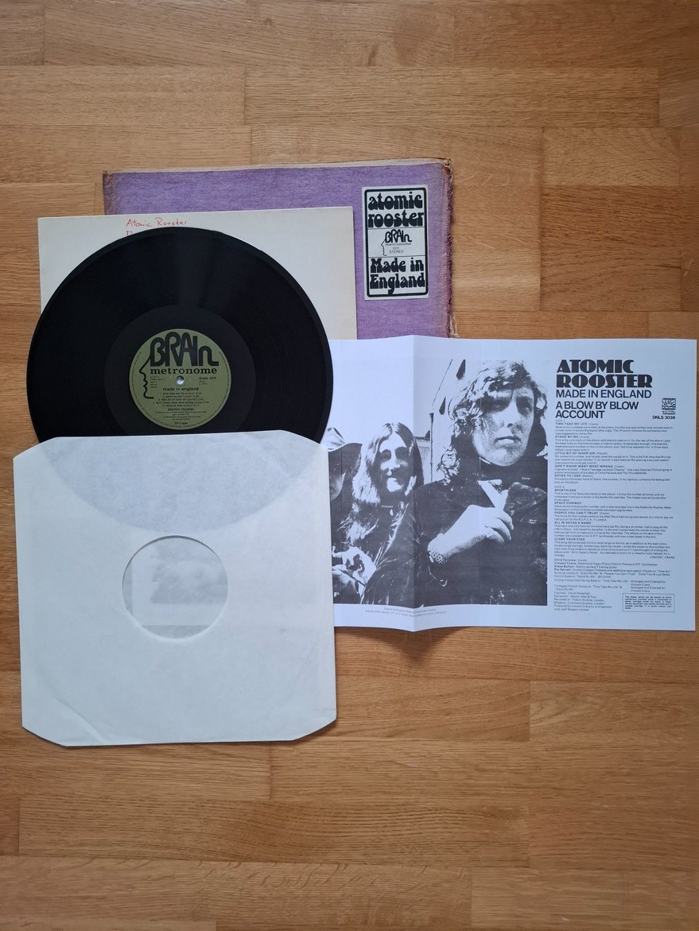 Dischi in vinile: Atomic Rooster - Made In England – Usato da Arbon venduto da pendulum 1