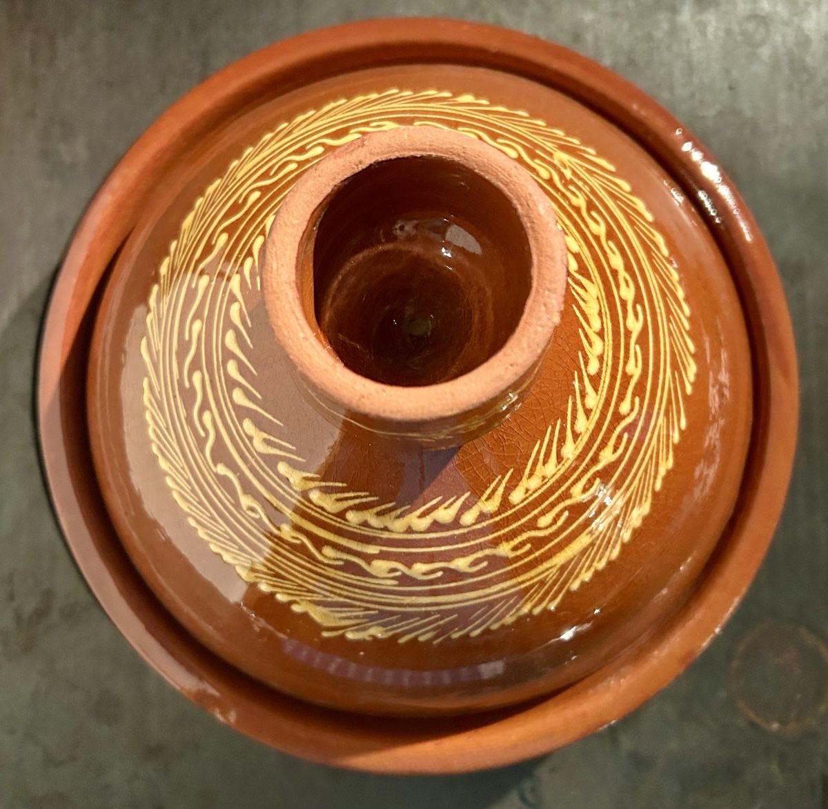 Pentole: Glasierte Tajine aus Ton, neu – Nuovo e nell'imballaggio originale da Gais venduto da FidelCastro2 1