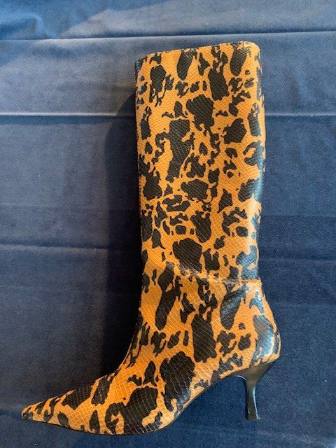 Mango Scarpe da donna: MANGO / Stiefel Animal Print / Gr. 38 – Nuovo (secondo la descrizione) da Zürich venduto da gonthemove 1