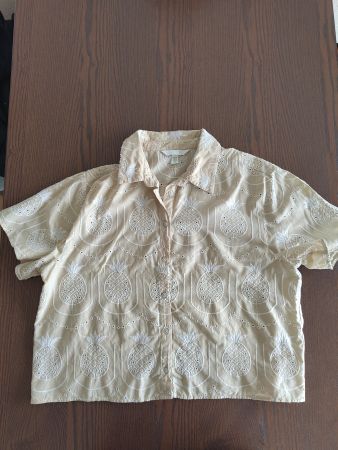 Chemise avec broderie anglaise H&M taille M