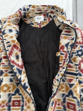 Wax London Aztec Fleece Jacket