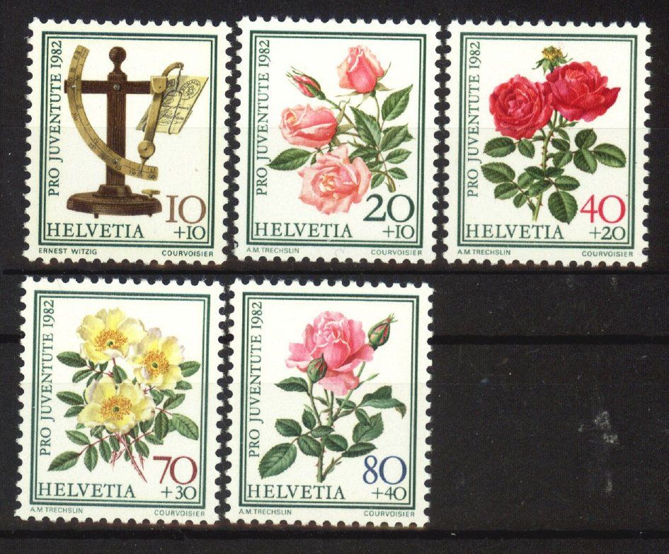 Tutti i francobolli: 1982, Pro Juventute ** – Usato da Willisau venduto da Vollstempel