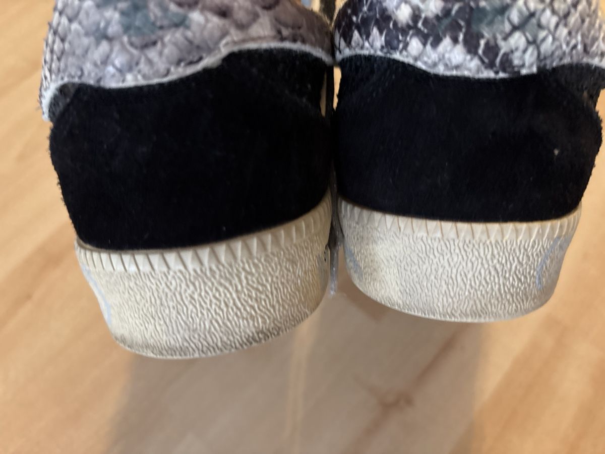 Scarpe da donna: PREMIATA Sneaker Gr. 40 Schwarz Glitzer Schlangenoptik  – Usato da langenthal venduto da rundholz7 8