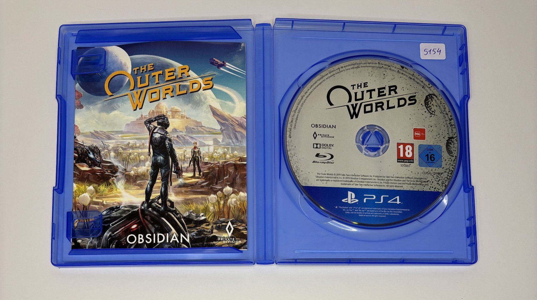 Spiele: PS4 - The Outer Worlds – Gebraucht aus Allschwil von Bullach 1
