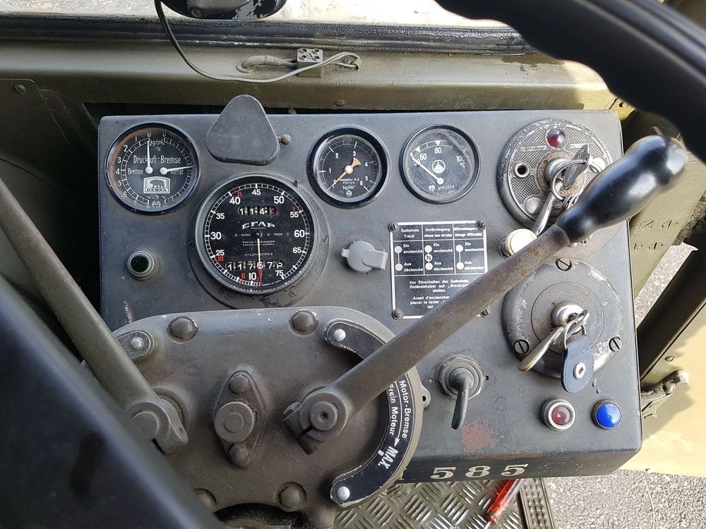 Berna Autocarri: Saurer/ Berna 2 UM ehemals Schweizer Armee – Usato da Gränichen venduto da Infi64 5