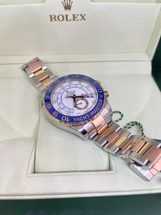 Rolex Yacht Master Regatta Pink Gold Steel full set 2017 5