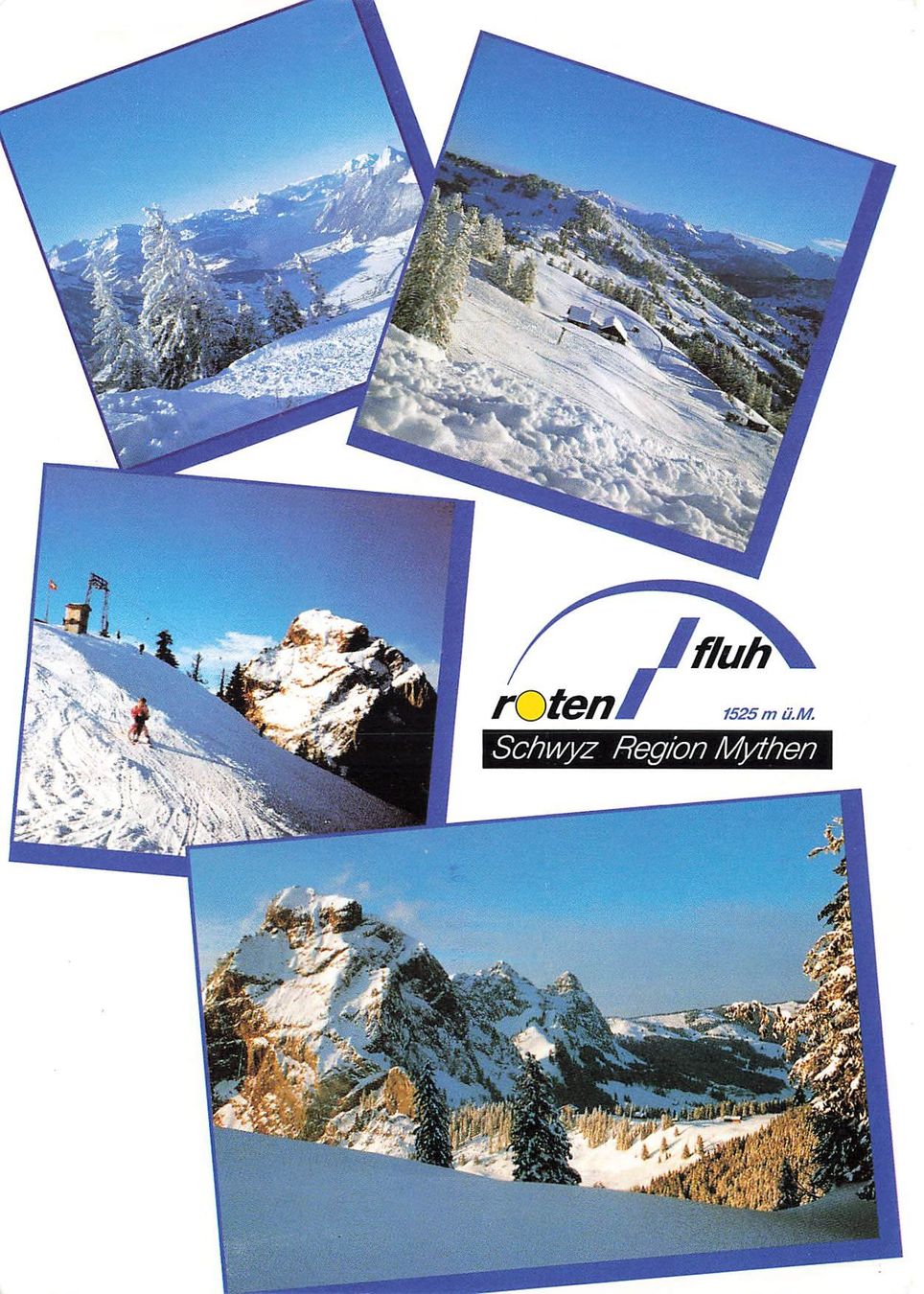 Cartoline postali: 2 AK's Rotenfluh - Schwyz – Usato da Schwyz venduto da Seffi56 1