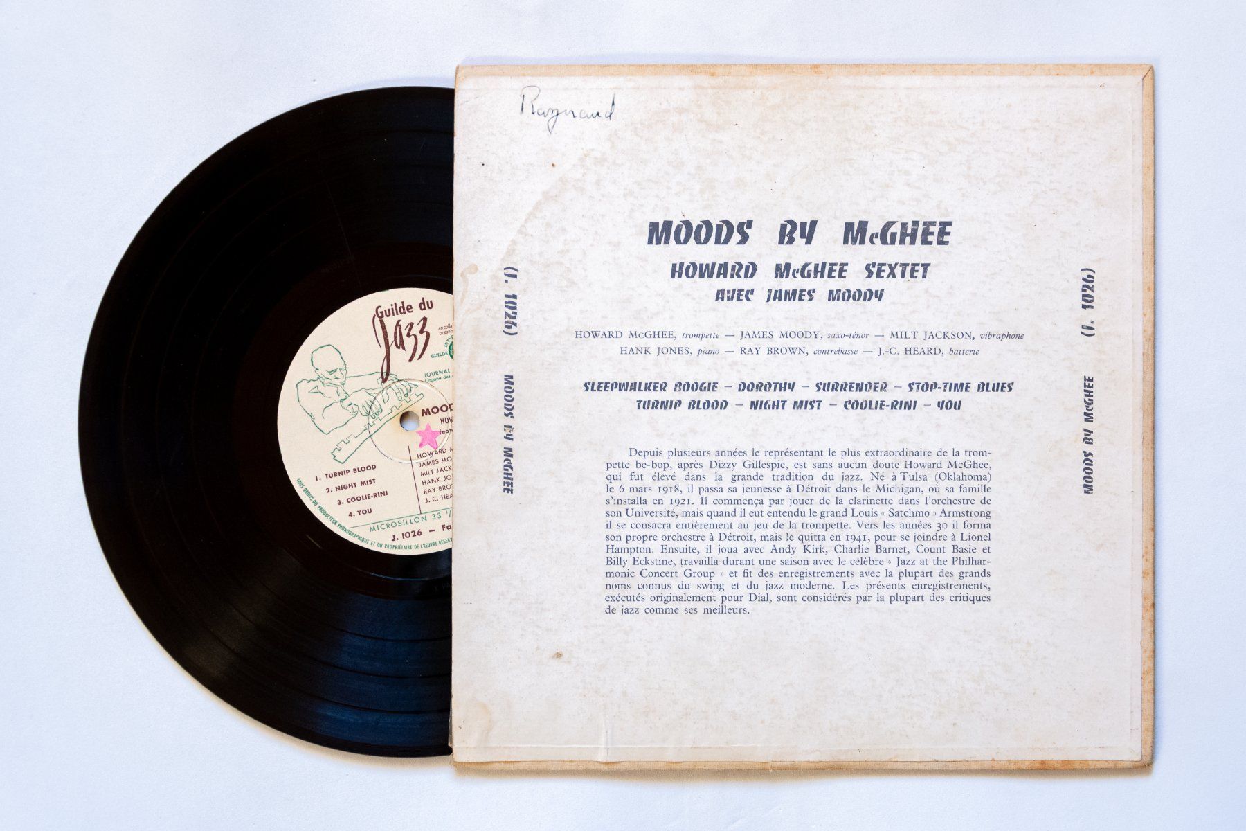 Vinyles: Howard McGhee Sextet ‎- Moods By McGhee – D'occasion à Belmont-sur-Yverdon par ag97 1